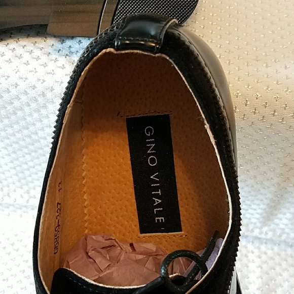 NWT Gino Vitale sz 13 dress lace shoes main image 4
